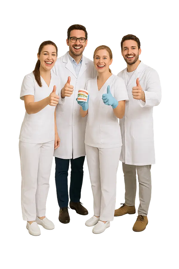 Dentistas y protesicos felices de trabajar con GSDENTAL